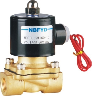 유압 전기 황동 솔레노이드 밸브 12V 24V 110V 220V AC DC 물 구리 코일