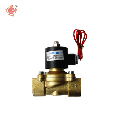 Viton 3/4 인치 가스 물 금관 악기 솔레노이드 벨브 고열 저항