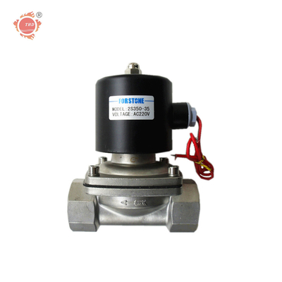 Viton 3/4 인치 가스 물 금관 악기 솔레노이드 벨브 고열 저항