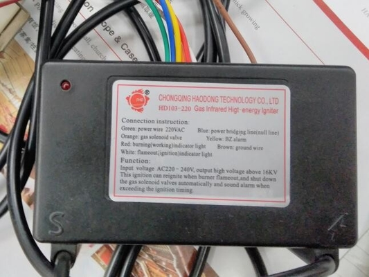 24V 3V 110V 220V 전기 펄스 점화기 버너 점화 제어 상자 50Hz