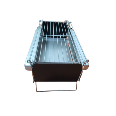 폴드형인 연기없는 포터블을 야영시키는 2PCS 버너 적외선 가스 BBQ 그릴