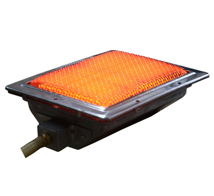 샤와르마 HD220을 위한 불꽃 없는 요업 촉매작용 Bbq 버너 220*170MM 2.94KW 가스 적외선